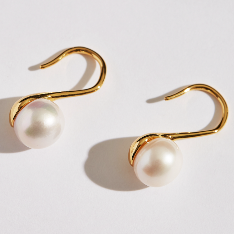 Baroque Pearl Music Earrings