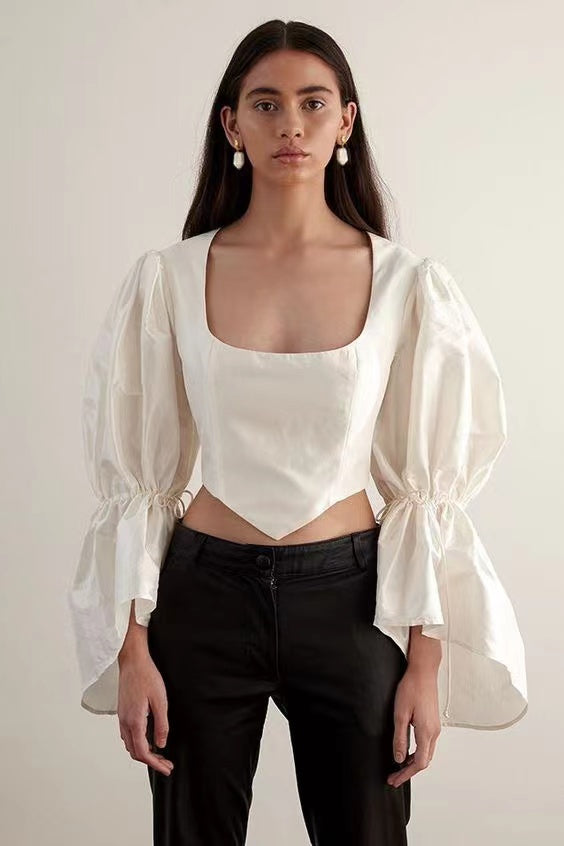 Baroque Pearl Bar Drop Earrings