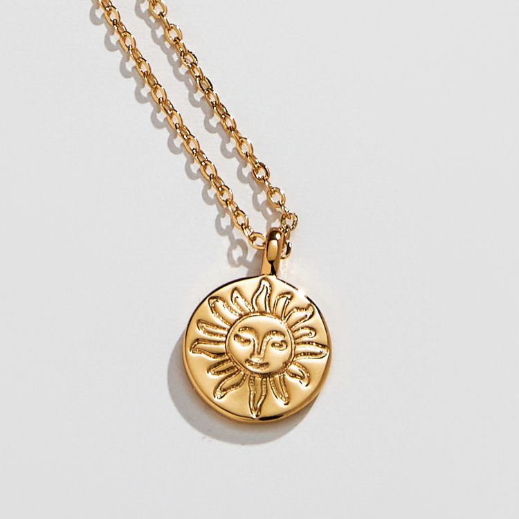 Sun Pendant Necklace