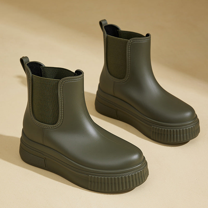 Halvaine | Women's Waterproof Chelsea Platform Winter Boot - Image 1