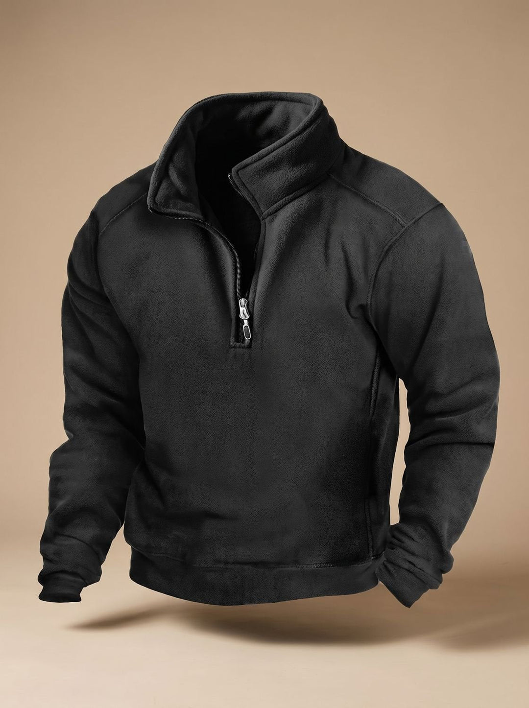 Theron | Men's Quarter Zip Pullover Sweater - Image 1