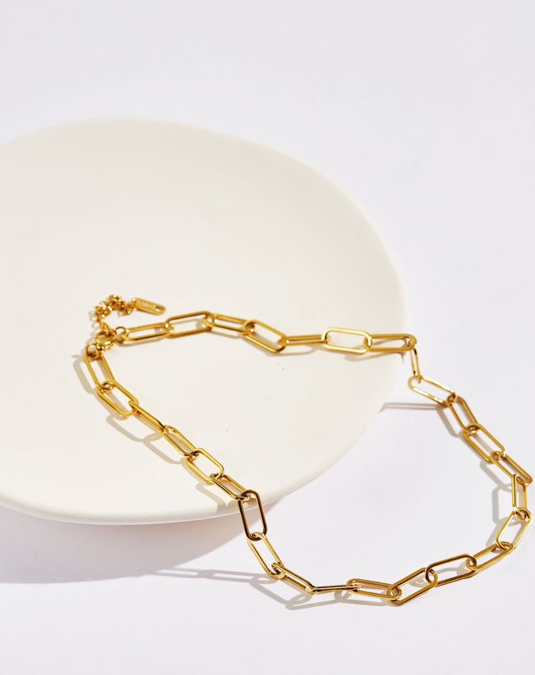 Gold Layering Chain Necklace