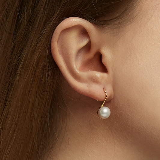 Baroque Pearl Music Earrings