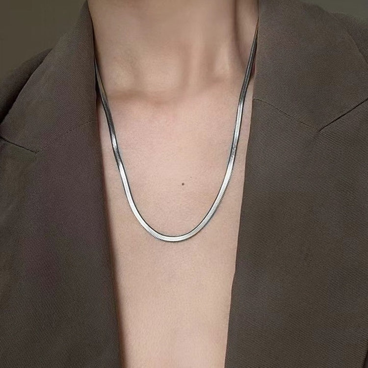 Silver Blade Necklace